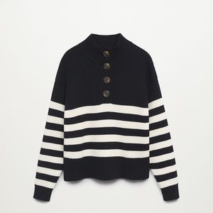 Mango Striped Sweater